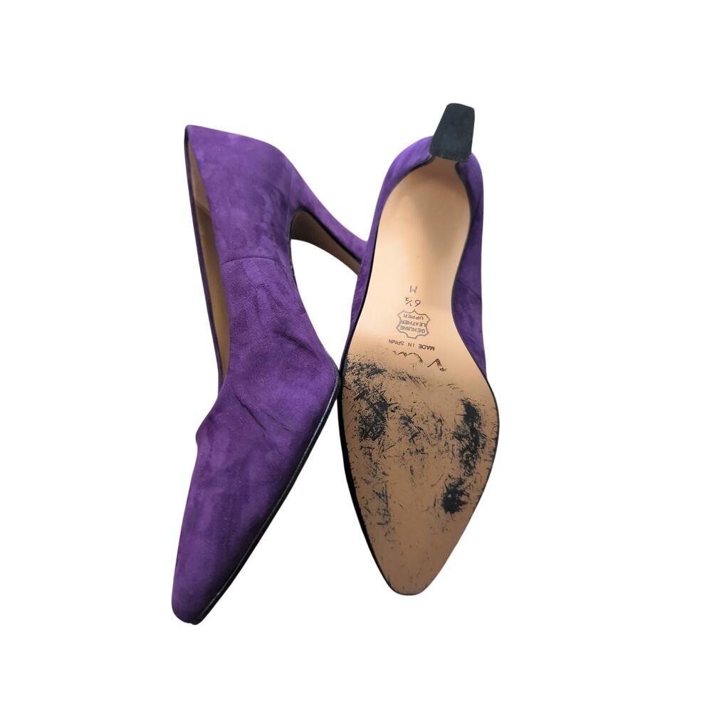 Vintage Nina Suede Heels – Deep Purple | Size 6.5 | EUC - Picture 4 of 4